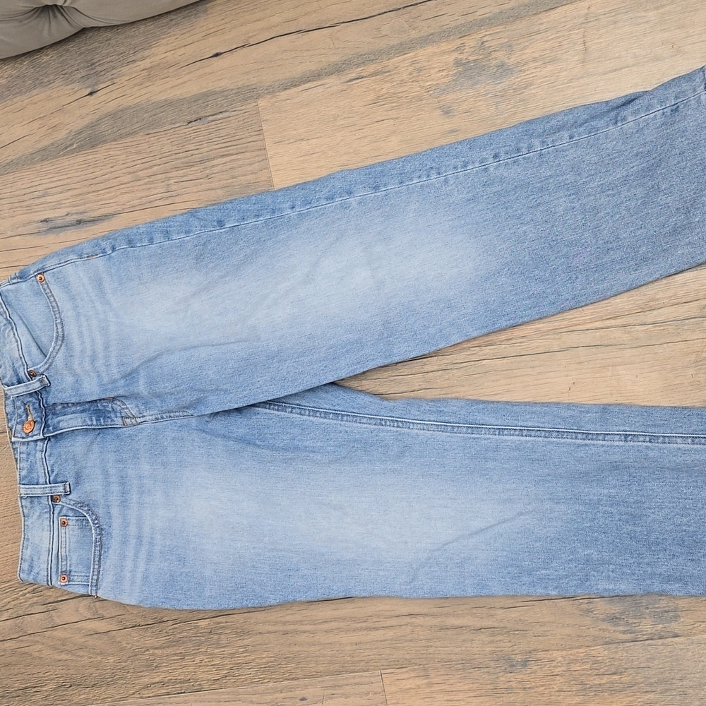 J. CREW Classic Straight Cropped Denim Jeans| Size 26P - Picture 3 of 11